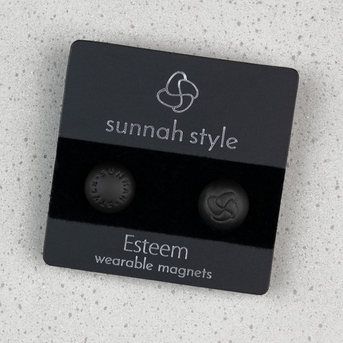 Sunnah Style Esteem Wearable Magnets Matte Black